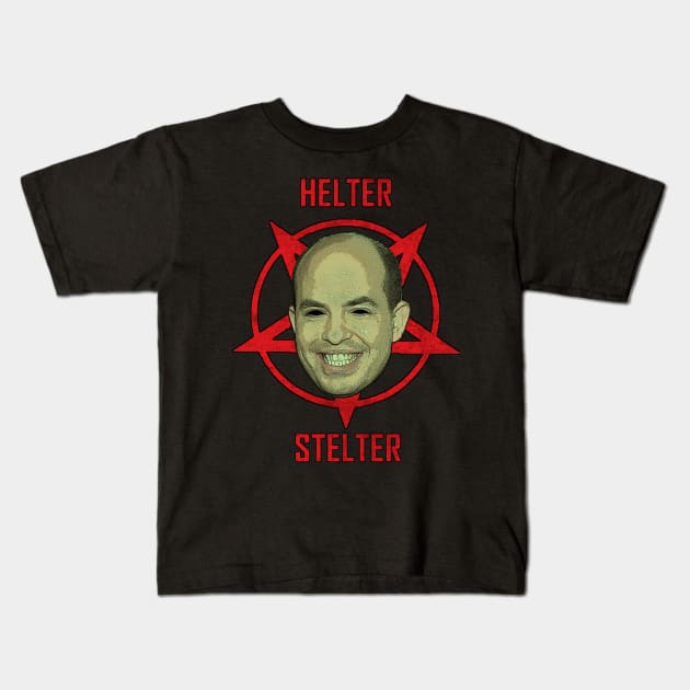 Helter Stelter Kids T-Shirt by Controlled Chaos